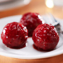 Cranberry Party Meatballs