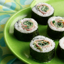 Green Eggs & Ham Sushi