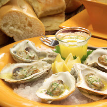 Lemon Garlic Oysters