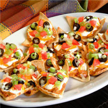 Loaded Pita Nachos