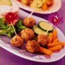 Meatball & Veggie Platter