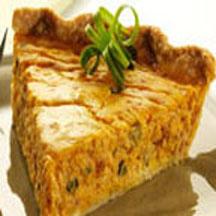 Savory Pumpkin Tart with Aged Cheddar