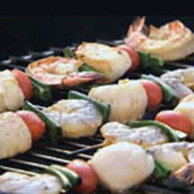 Shrimp and Scallop Kabobs