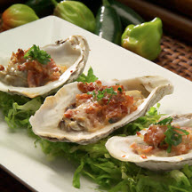 Spicy Jalapeño Cheese and Bacon Oysters