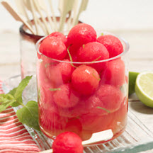 Spiked Watermelon Balls