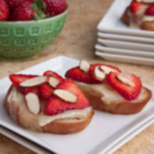 Strawberry and Brie Bruschetta