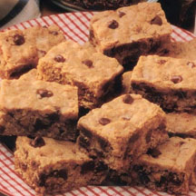 Chewy Choc-Oat Chip Bars