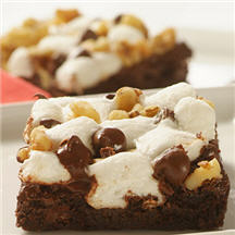 Easy Rocky Road Brownies