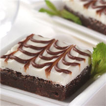 Moist and Minty Brownies