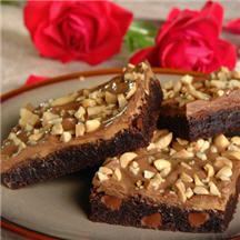 Peanutty Brownie Treats