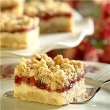 Premier Cheesecake Cranberry Bars