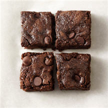 Whole Wheat Dark Chocolate Zucchini Brownies