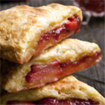 Fresh Strawberry Scones