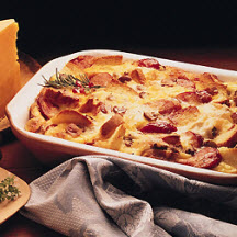 Cheese and Sausage Strata