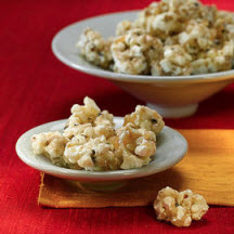 Ginger Sesame Popcorn Brittle