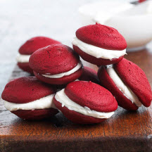 Red Velvet Whoopie Pies