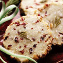 Rosemary Blue Cheese Icebox Cookies