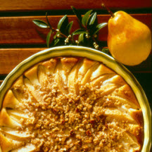 Crunchy Pear Cheesecake