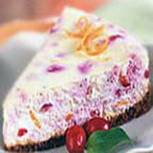 Cranberry Orange Cheesecake