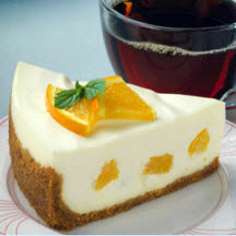 No-Bake Orange Cream Cheesecake