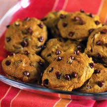 Pumpkin Polka Dot Cookies