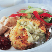 Fish Cakes with Cheese Filling