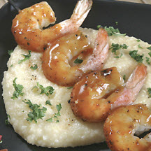 Grilled Shrimp with Orange Barbecue Sauce