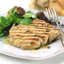 Grilled Tuna with Fennel and Thyme