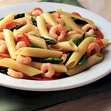 Pasta Stir-Fry with Citrus and Asparagus