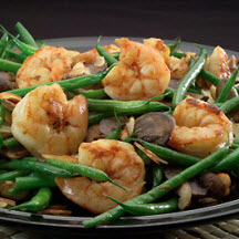 Sautéed Shrimp and Green Beans