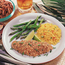 Spiced Snapper with Georgia Pecan Crust