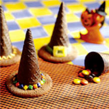 Candy-Filled Witches Hats