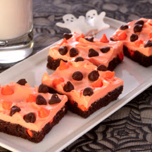 Halloween Brownie Bars