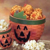 Happy Halloween Mini Popcorn Balls