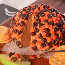 Halloween Peanut Butter Cheese Ball