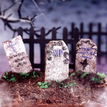 Tombstone Brownies