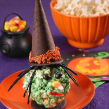 Witchy Popcorn Balls