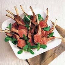 Rack of Lamb with Mint Vinaigrette