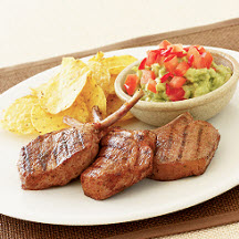 Tex-Mex Cutlets with Guacamole