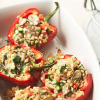 Barley-Stuffed Peppers