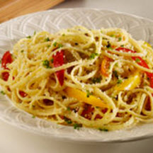 Linguine with Pepato and Peppers