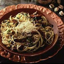 Mediterranean Pasta with California Pistachios