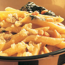 Penne Pasta In Gorgonzola Cream Sauce