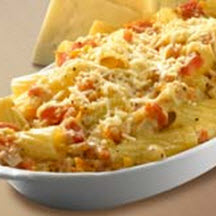 Rigatoni Au Gratin with Asiago