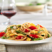 Spaghetti with Fresh Vegetables