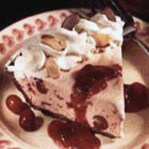 Cranberry Ice Cream Pie