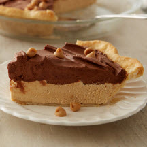 Peanut Butter and Chocolate Mousse Pie