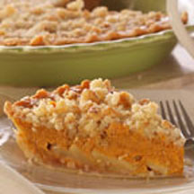 Pumpkin Dutch Apple Pie