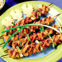 Ginger Chicken Kabobs