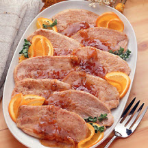 Orange Glazed Turkey Cutlets